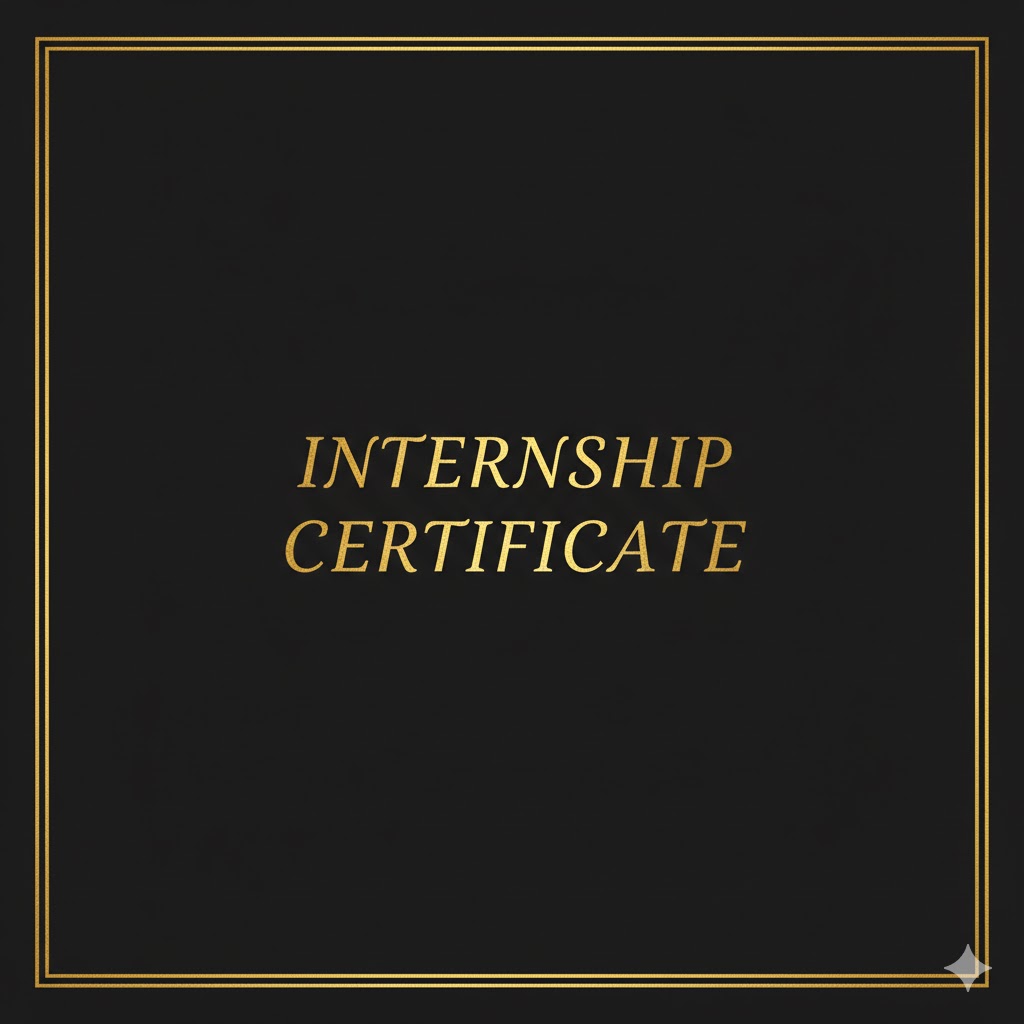 Sample Code Echo Internship Certificate